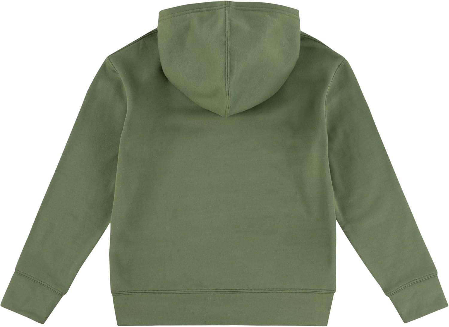 imageHurley Boys Soft Knit Graphic Pullover HoodieOlivine