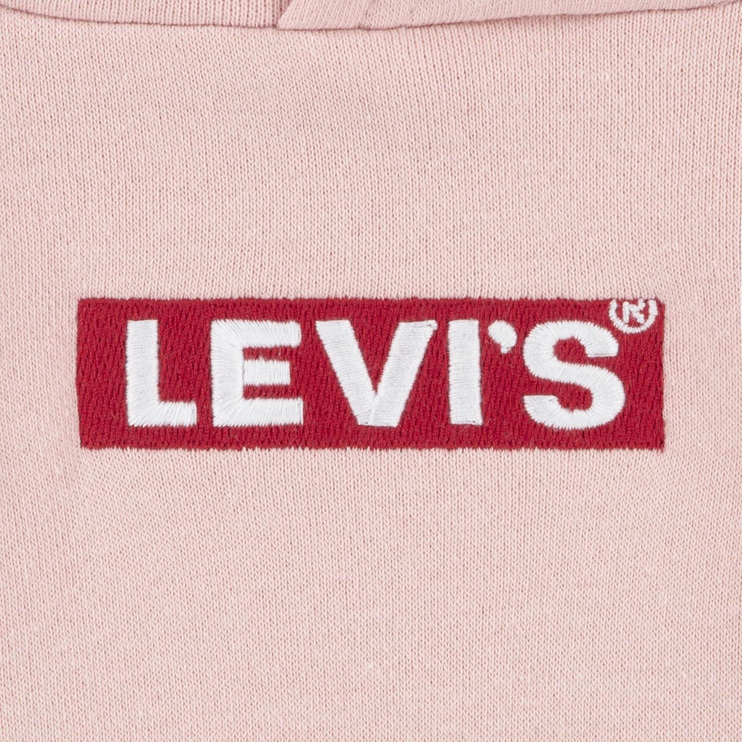 imageHurley Boys Soft Knit Graphic Pullover HoodieSilver Pink