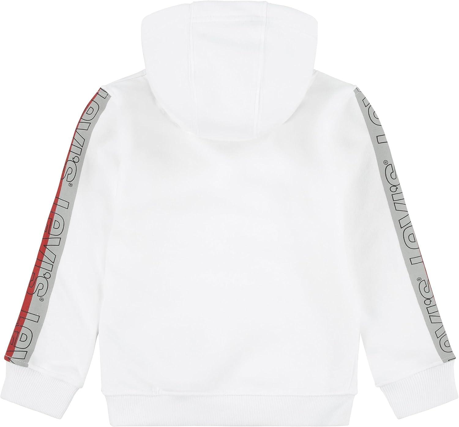 imageHurley Boys Soft Knit Graphic Pullover HoodieWhiteRed