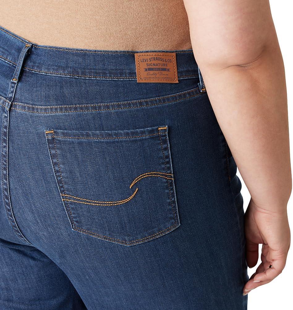 imageLevi Strauss Signature Gold Womens MidRise Bootcut Jeans Stretch Denim Also Available in PlusByron Bay
