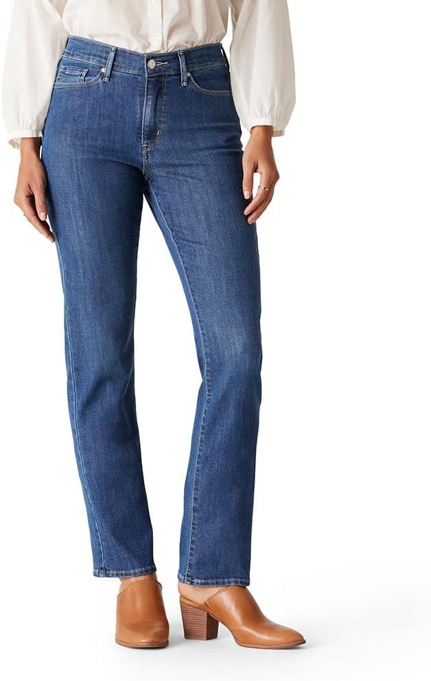 imageLevi Strauss Signature Gold Womens MidRise Bootcut Jeans Stretch Denim Also Available in PlusByron Bay