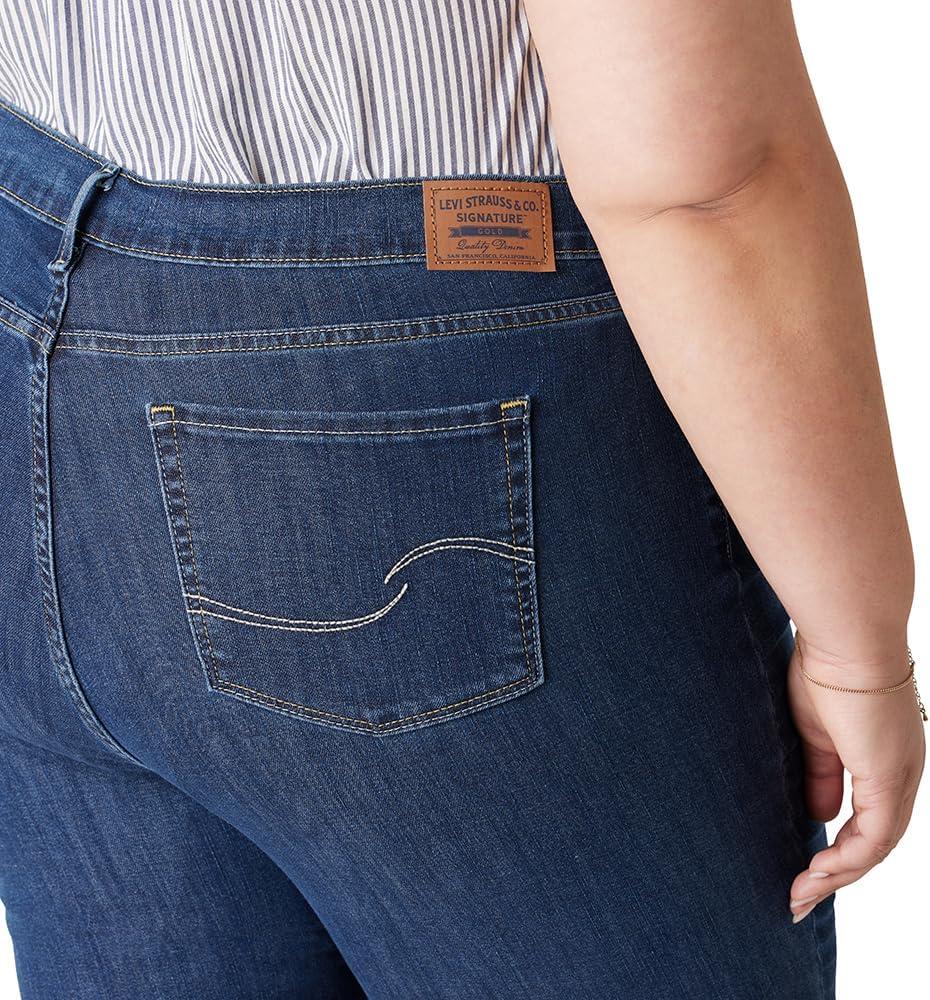 imageLevi Strauss Signature Gold Womens MidRise Bootcut Jeans Stretch Denim Also Available in PlusByron Bay Wash
