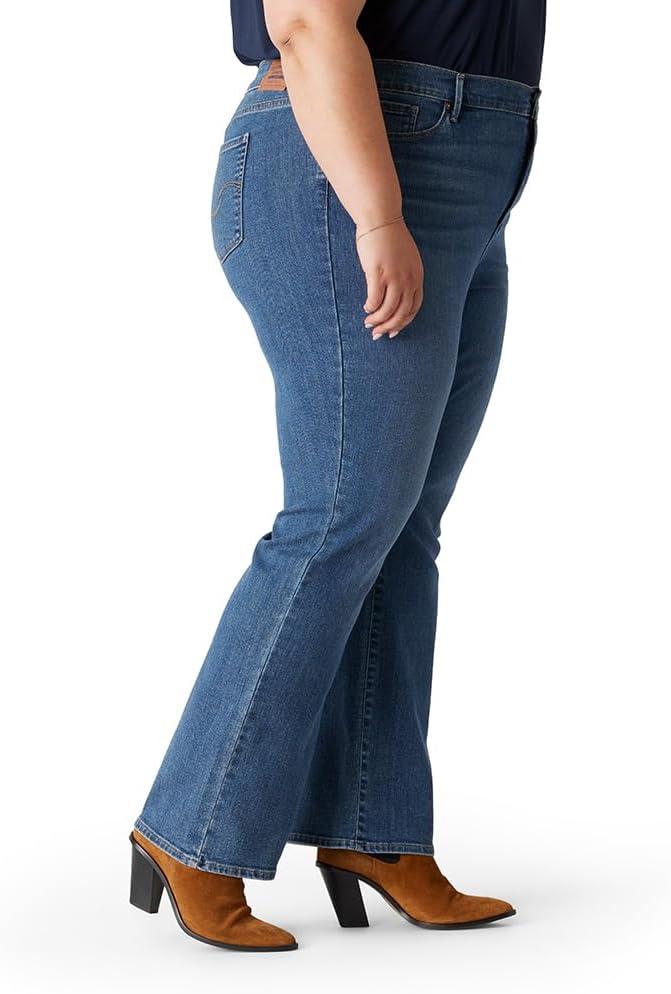 imageLevi Strauss Signature Gold Womens MidRise Bootcut Jeans Stretch Denim Also Available in PlusFaded Memory