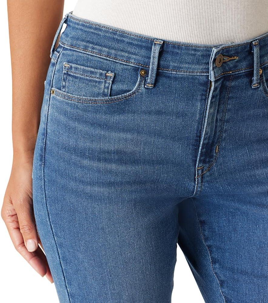 imageLevi Strauss Signature Gold Womens MidRise Bootcut Jeans Stretch Denim Also Available in PlusFaded Memory