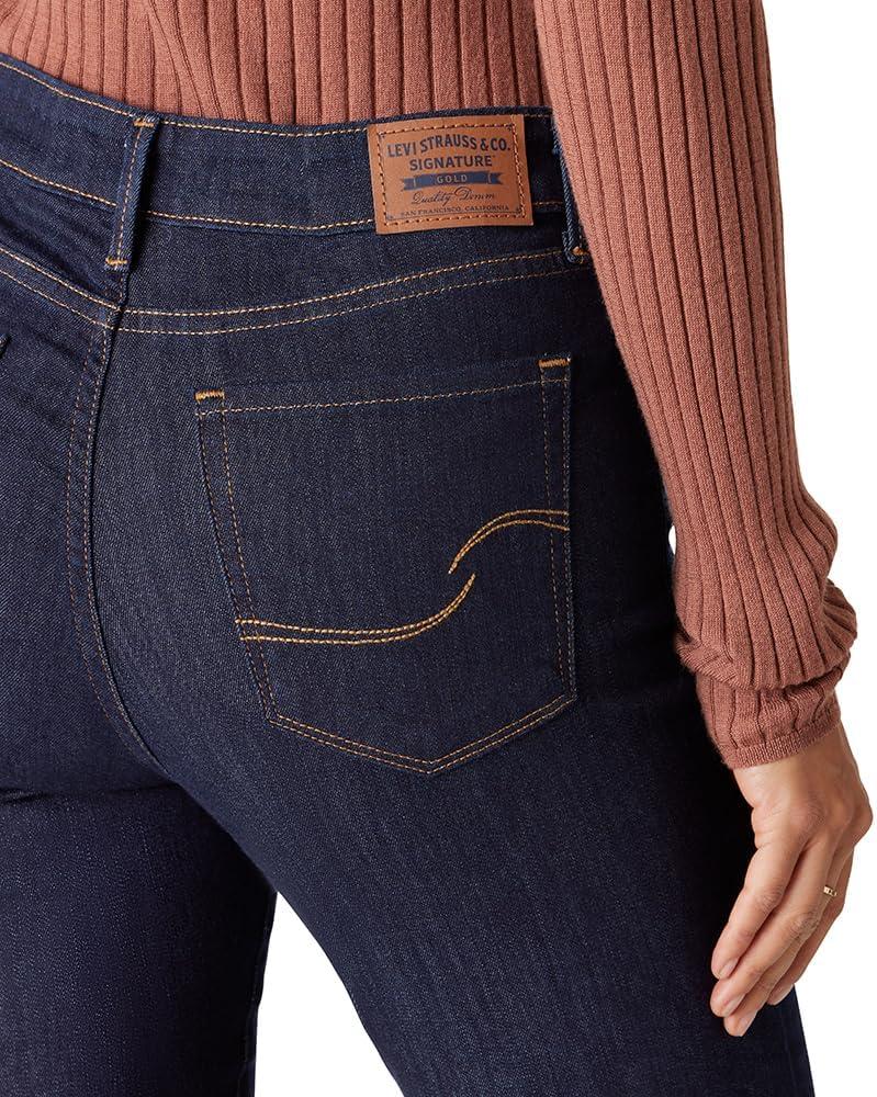 imageLevi Strauss Signature Gold Womens MidRise Bootcut Jeans Stretch Denim Also Available in PlusIsland Rinse