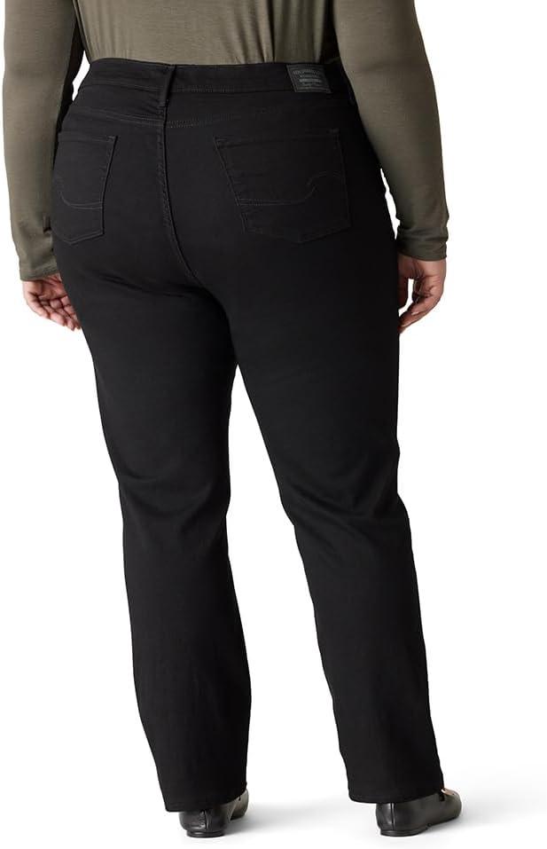 imageLevi Strauss Signature Gold Womens MidRise Bootcut Jeans Stretch Denim Also Available in PlusNew Black Opal