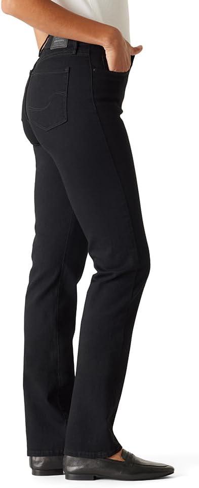 imageLevi Strauss Signature Gold Womens MidRise Bootcut Jeans Stretch Denim Also Available in PlusNew Black Opal