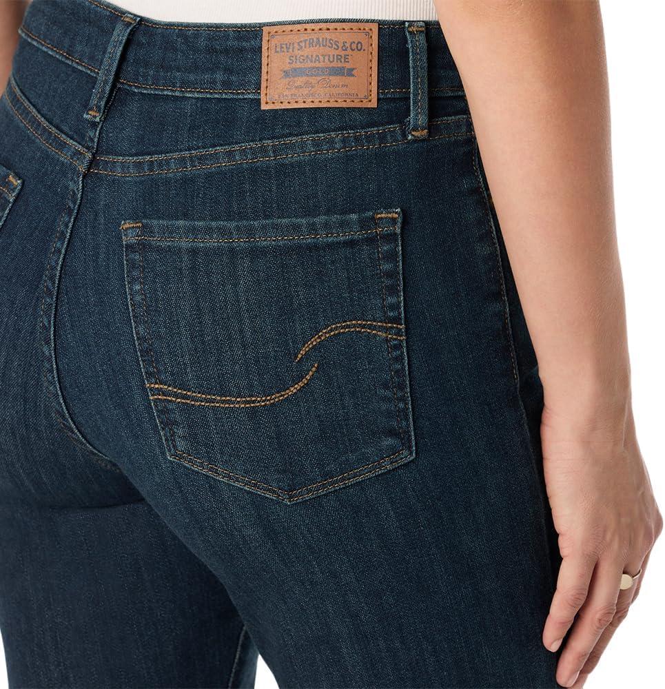 imageLevi Strauss Signature Gold Womens MidRise Bootcut Jeans Stretch Denim Also Available in PlusNew Siena Glow