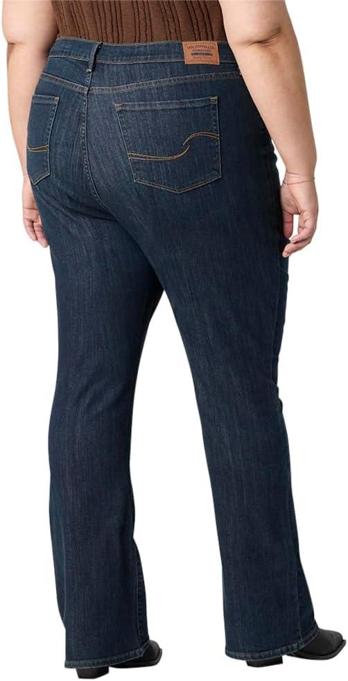 imageLevi Strauss Signature Gold Womens MidRise Bootcut Jeans Stretch Denim Also Available in PlusNew Siena Glow