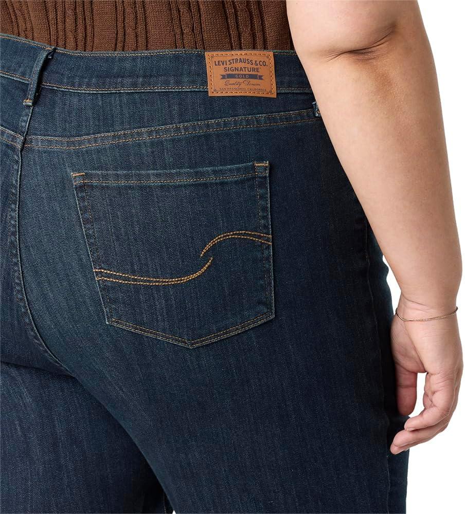 imageLevi Strauss Signature Gold Womens MidRise Bootcut Jeans Stretch Denim Also Available in PlusNew Siena Glow