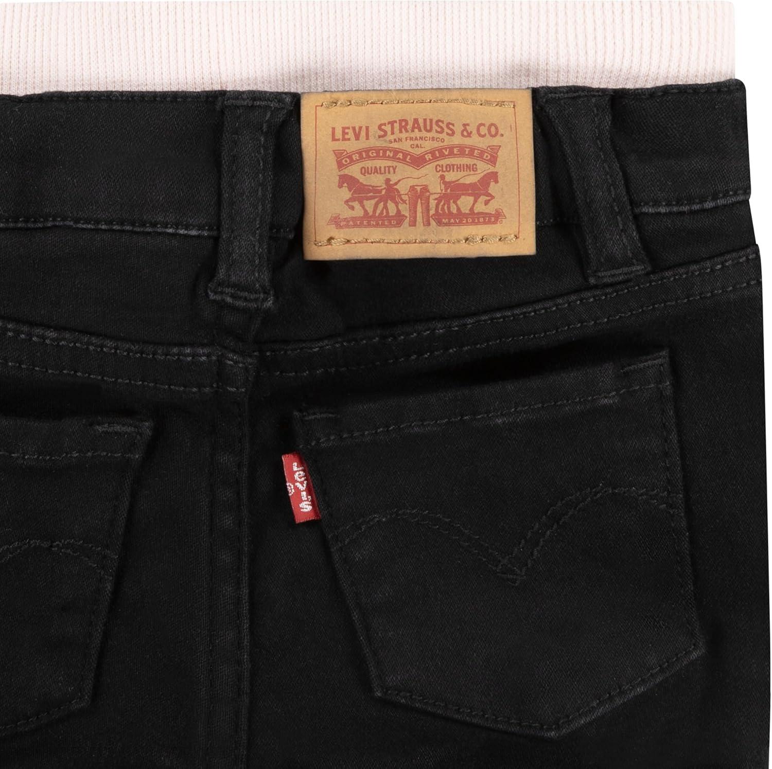imageLevis Baby Boys amp Toddler Straight Fit JeansBlackSkinny