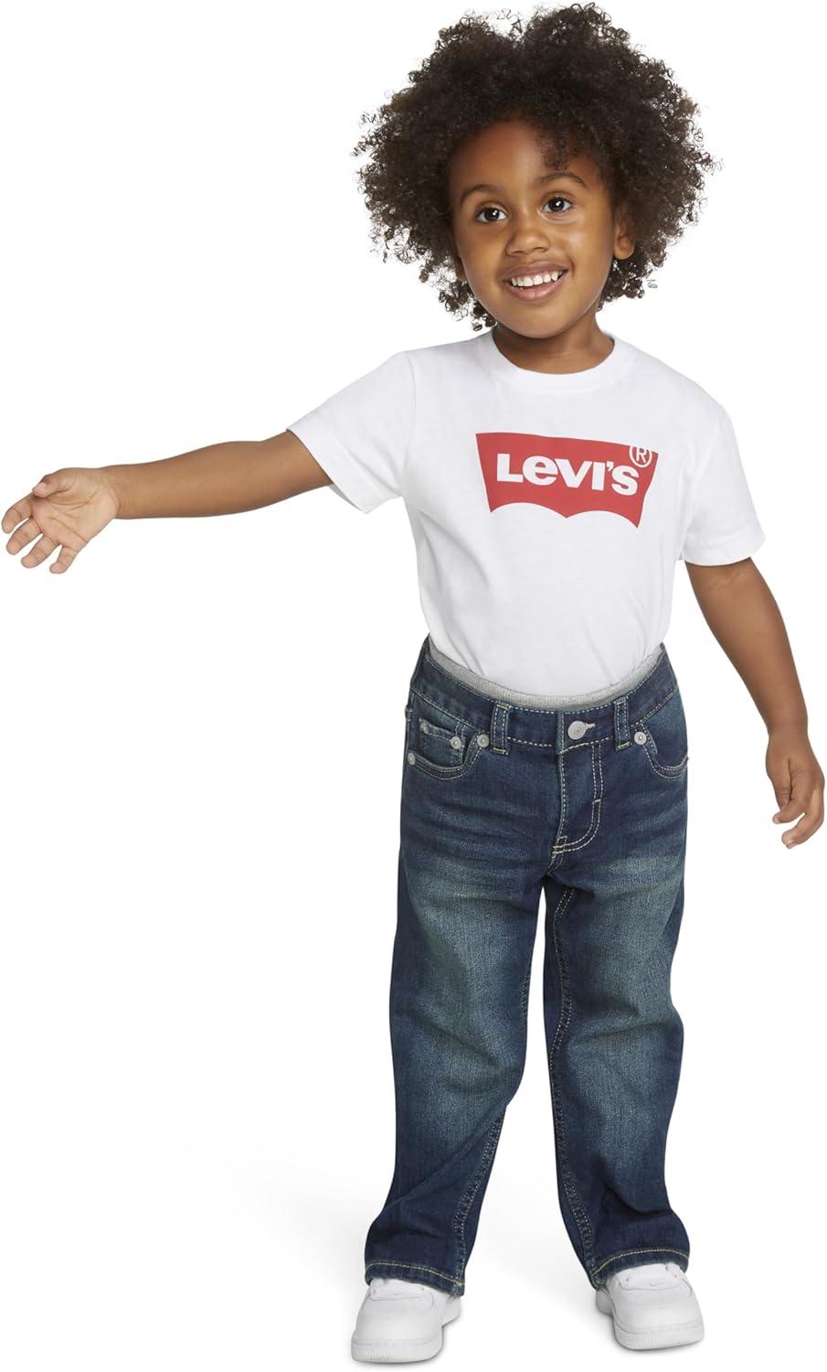 imageLevis Baby Boys amp Toddler Straight Fit JeansCovered UpStraight