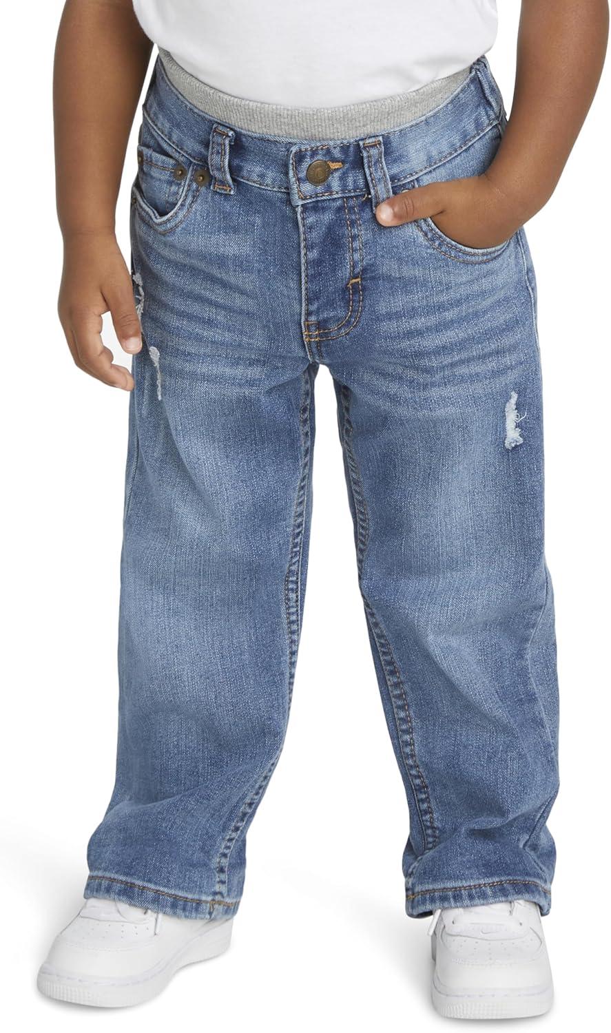imageLevis Baby Boys amp Toddler Straight Fit JeansVintage Sky