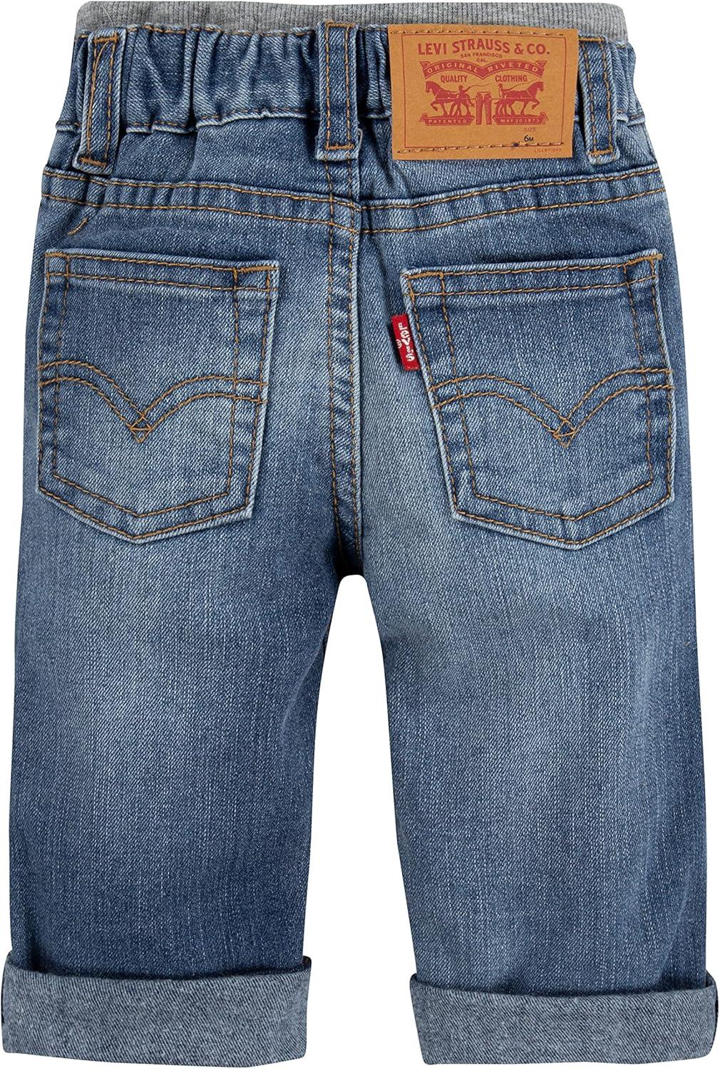 imageLevis Baby Boys amp Toddler Straight Fit JeansVintage Sky