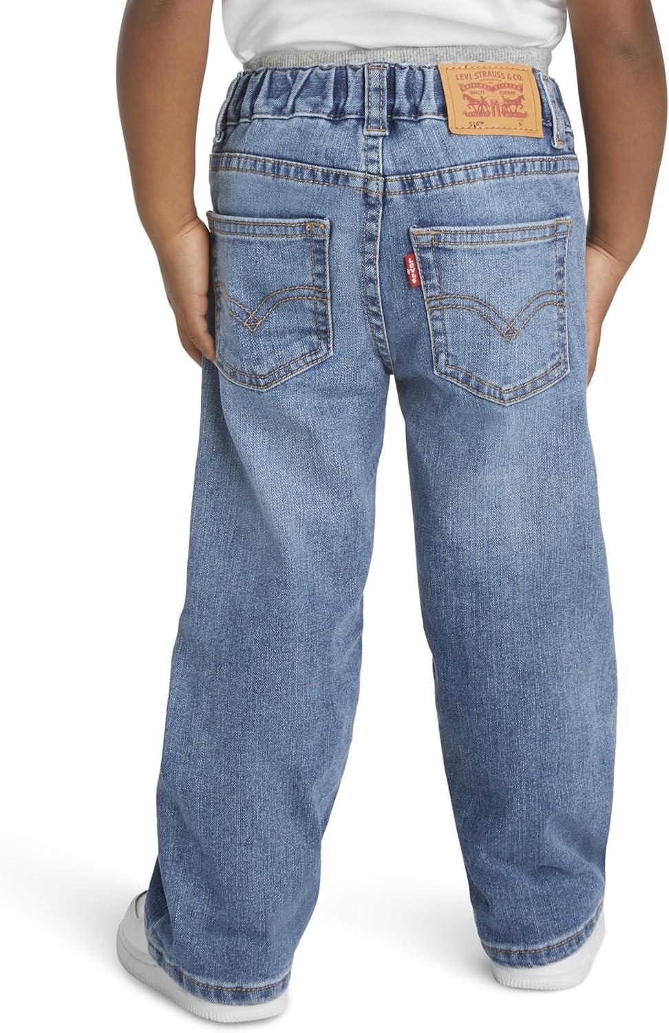 imageLevis Baby Boys amp Toddler Straight Fit JeansVintage Sky