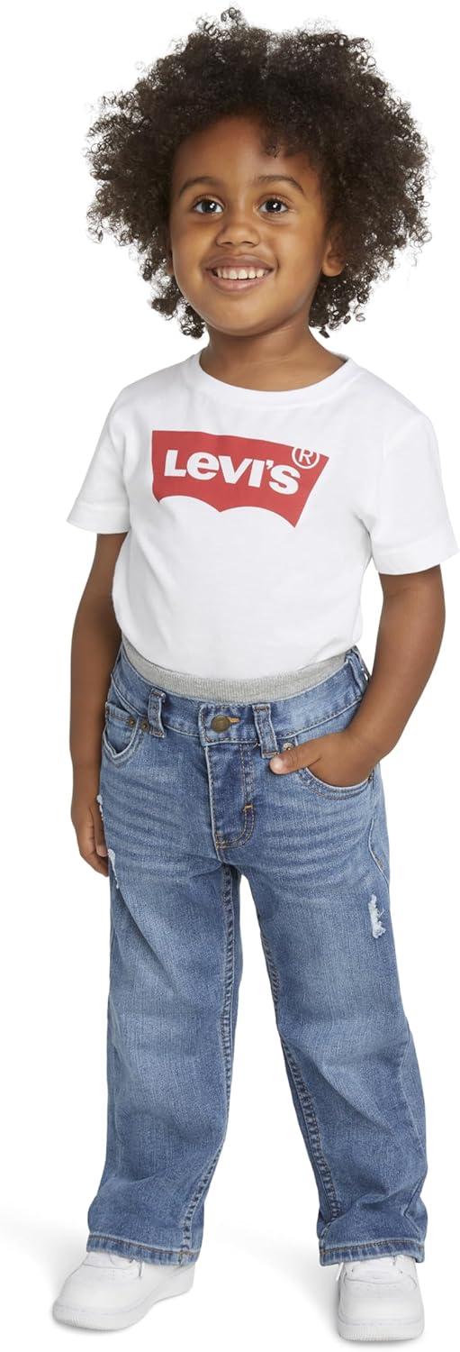 imageLevis Baby Boys amp Toddler Straight Fit JeansVintage Sky