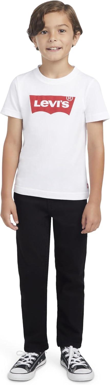 imageLevis Boys 502 Regular Taper Fit Performance JeansBlack