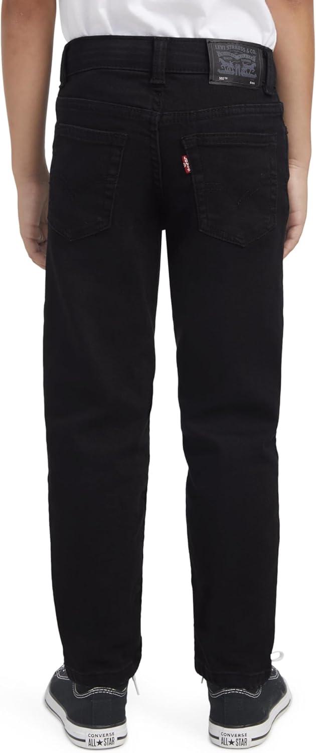imageLevis Boys 502 Regular Taper Fit Performance JeansBlack