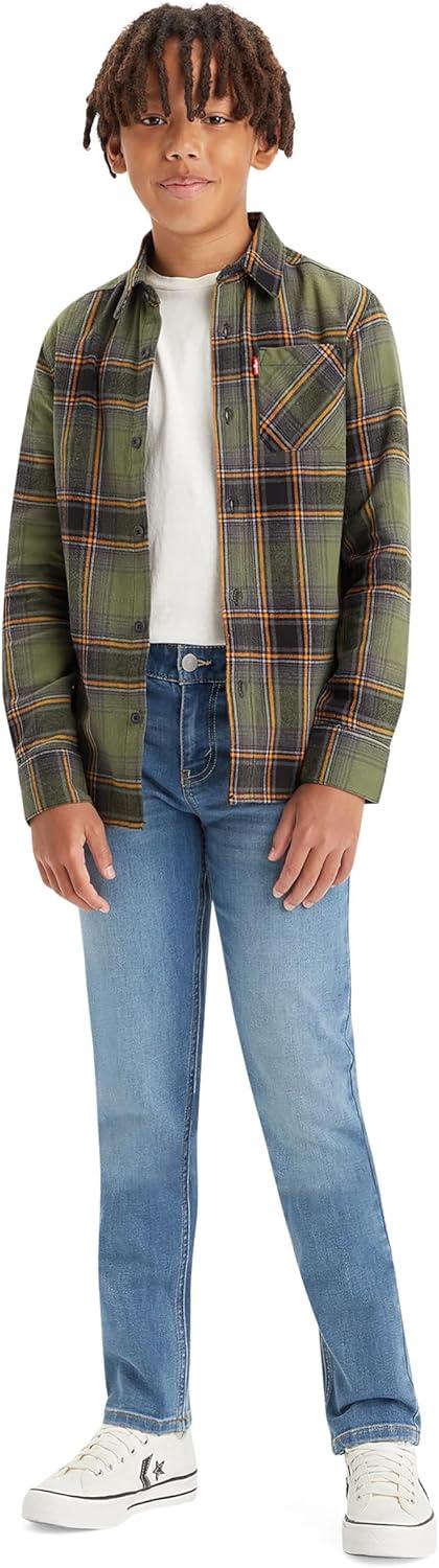 imageLevis Boys 502 Regular Taper Fit Performance JeansFind a Way