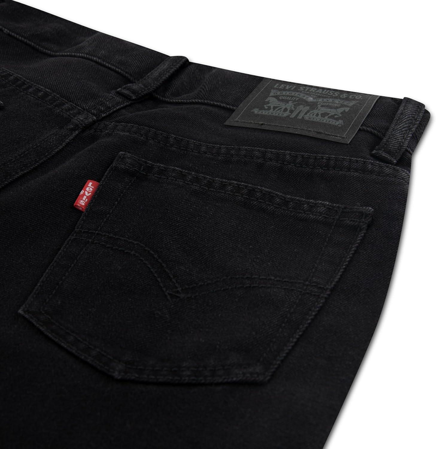 imageLevis Boys 505 Regular Fit JeansBlack