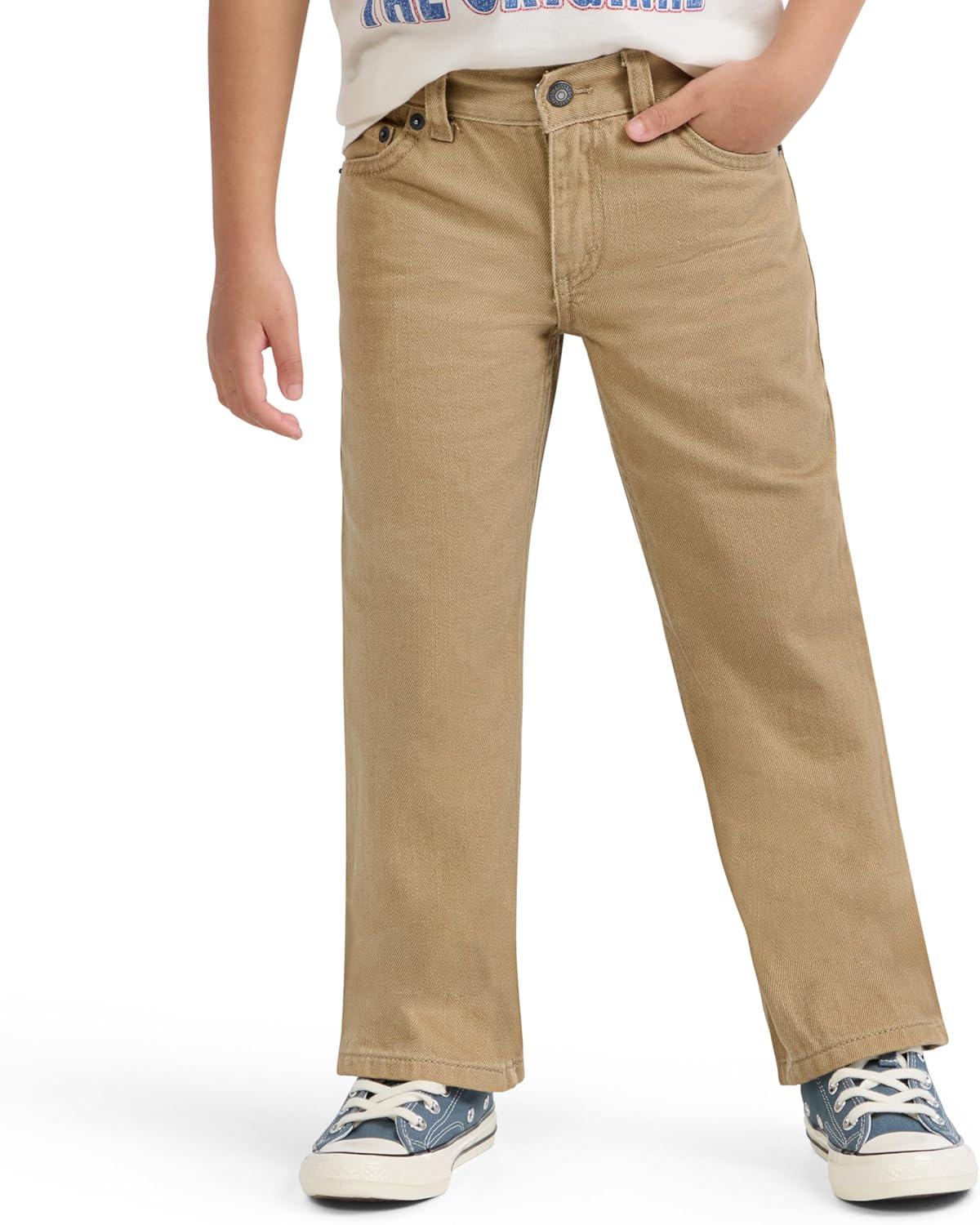 imageLevis Boys 505 Regular Fit JeansBritish Khaki