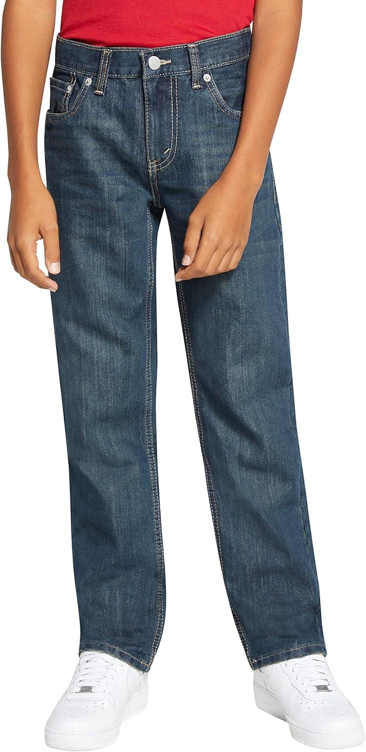 imageLevis Boys 505 Regular Fit JeansCashbig Boy