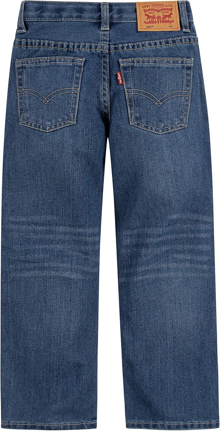 imageLevis Boys 505 Regular Fit JeansClouded Tonesbig Boy