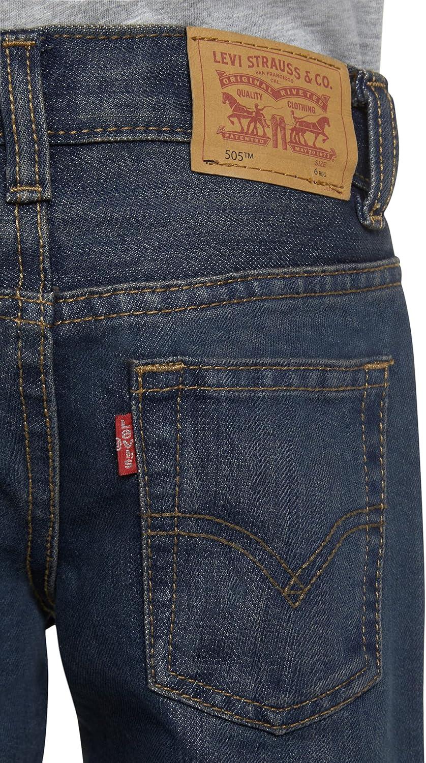 imageLevis Boys 505 Regular Fit JeansRoadielittle Boy