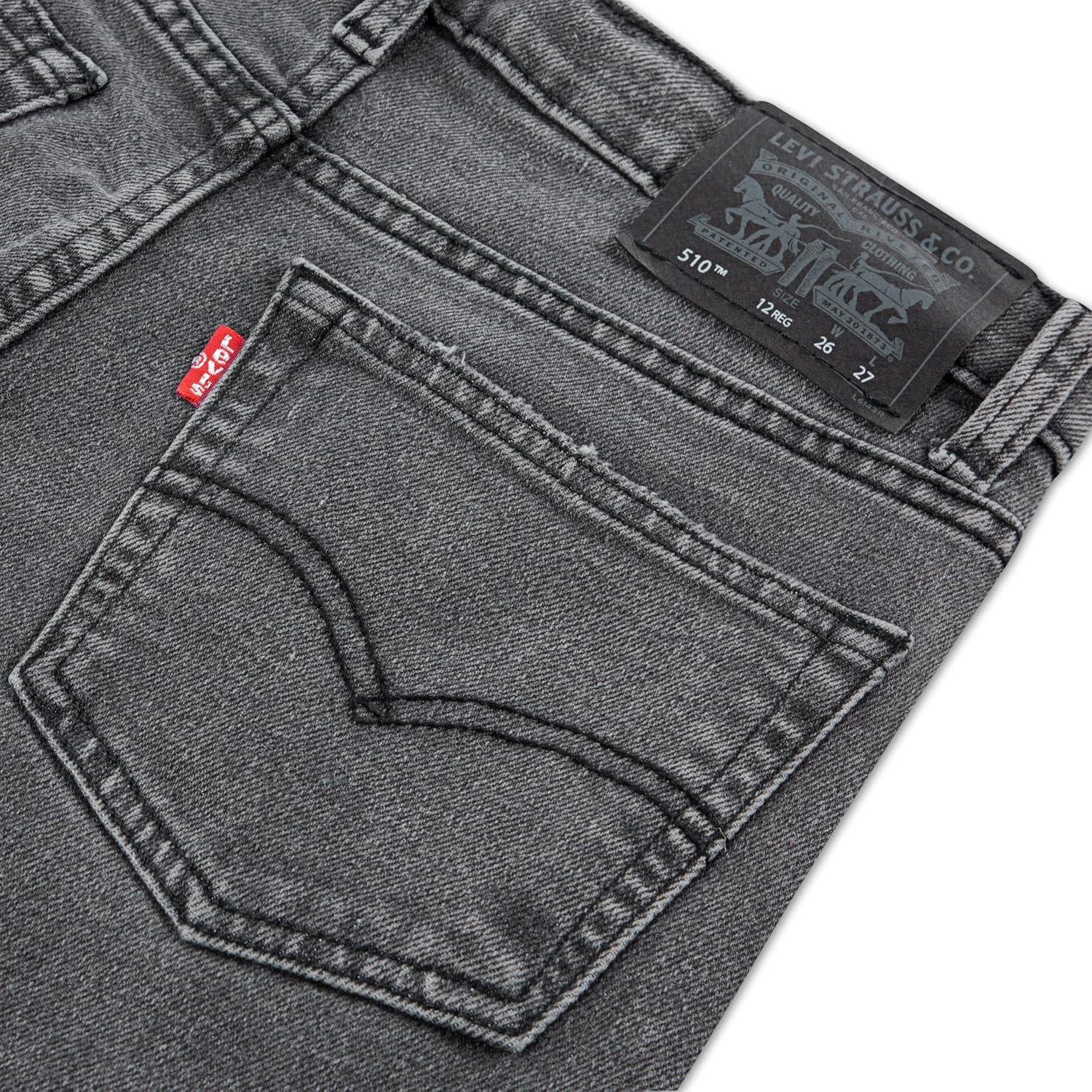 imageLevis Boys 510 Skinny Fit Destructed JeansFar Far Away