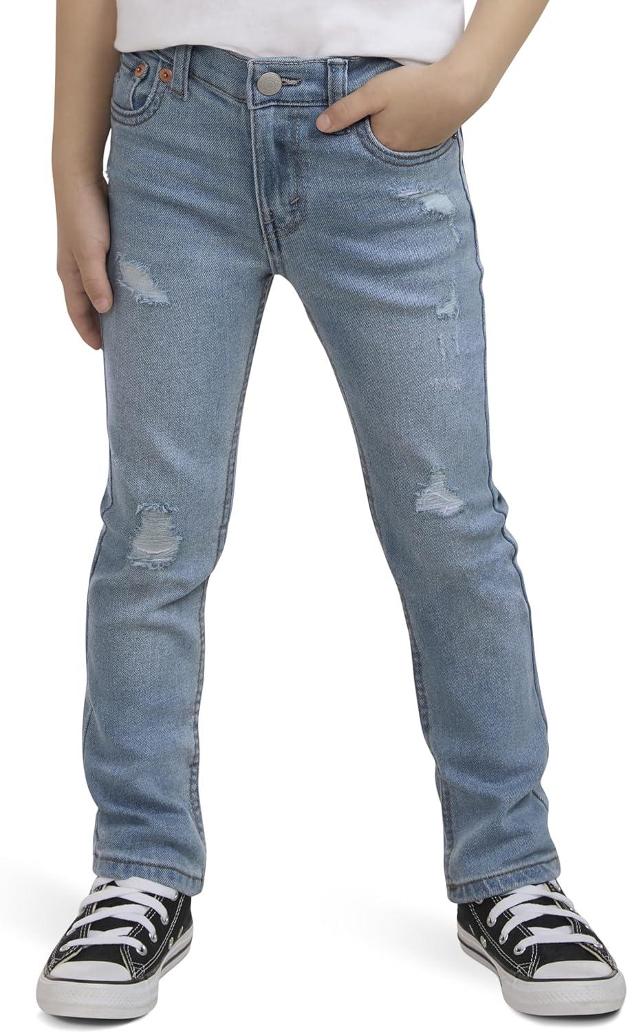 imageLevis Boys 510 Skinny Fit Destructed JeansGummy Bears