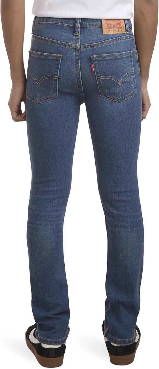 imageLevis Boys 510 Skinny Fit Destructed JeansShredded