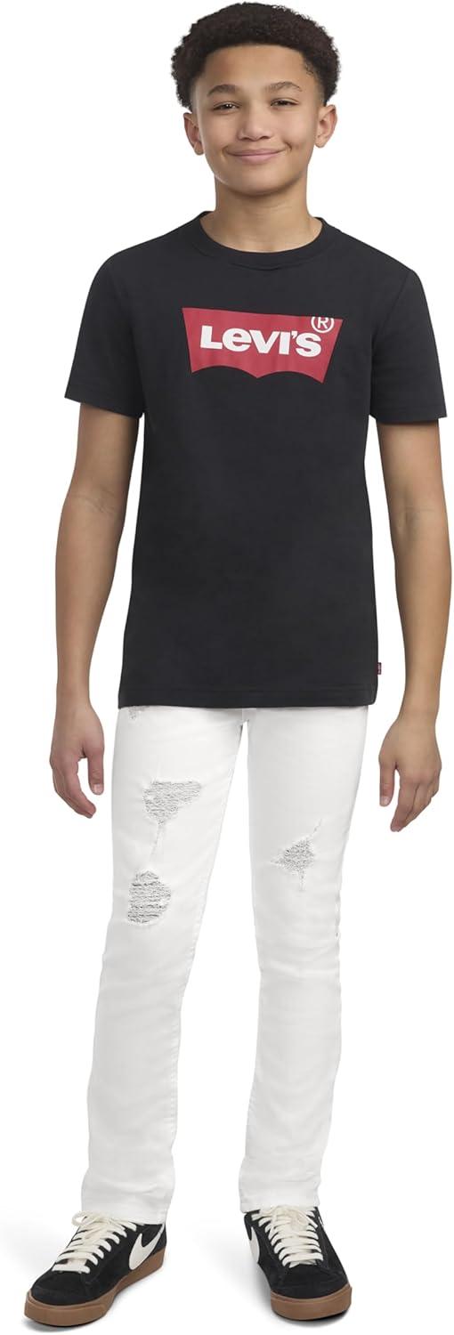 imageLevis Boys 510 Skinny Fit Destructed JeansSpilt Milk