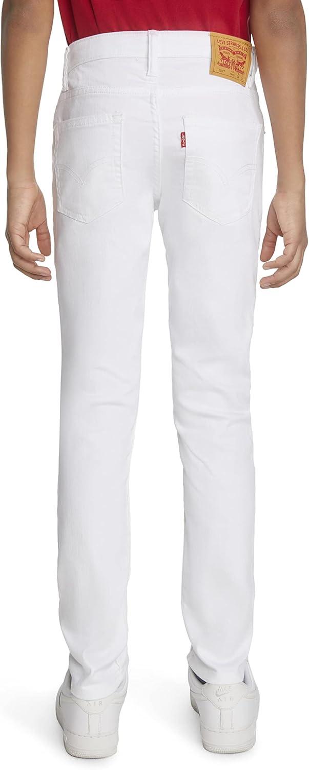 imageLevis Boys 510 Skinny Fit Performance JeansWhite