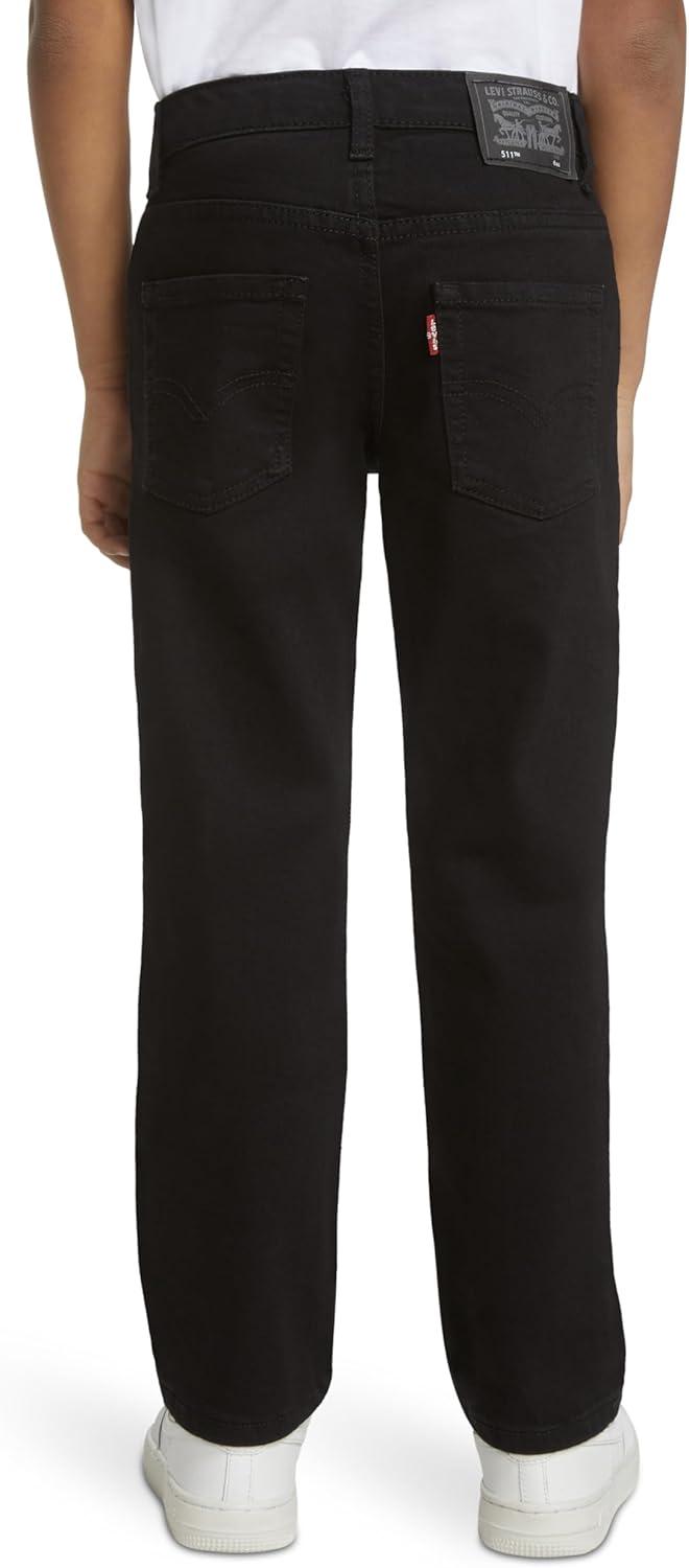 imageLevis Boys 511 Slim Fit Performance JeansBlack Stretch
