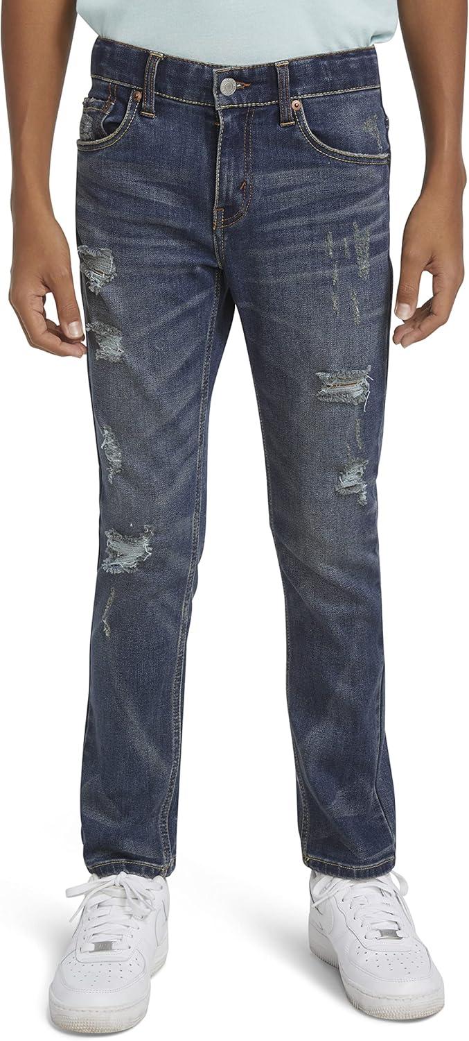 imageLevis Boys 511 Slim Fit Performance JeansTore Up