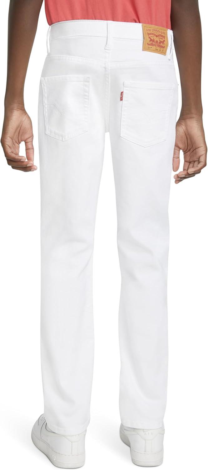 imageLevis Boys 511 Slim Fit Performance JeansWhite