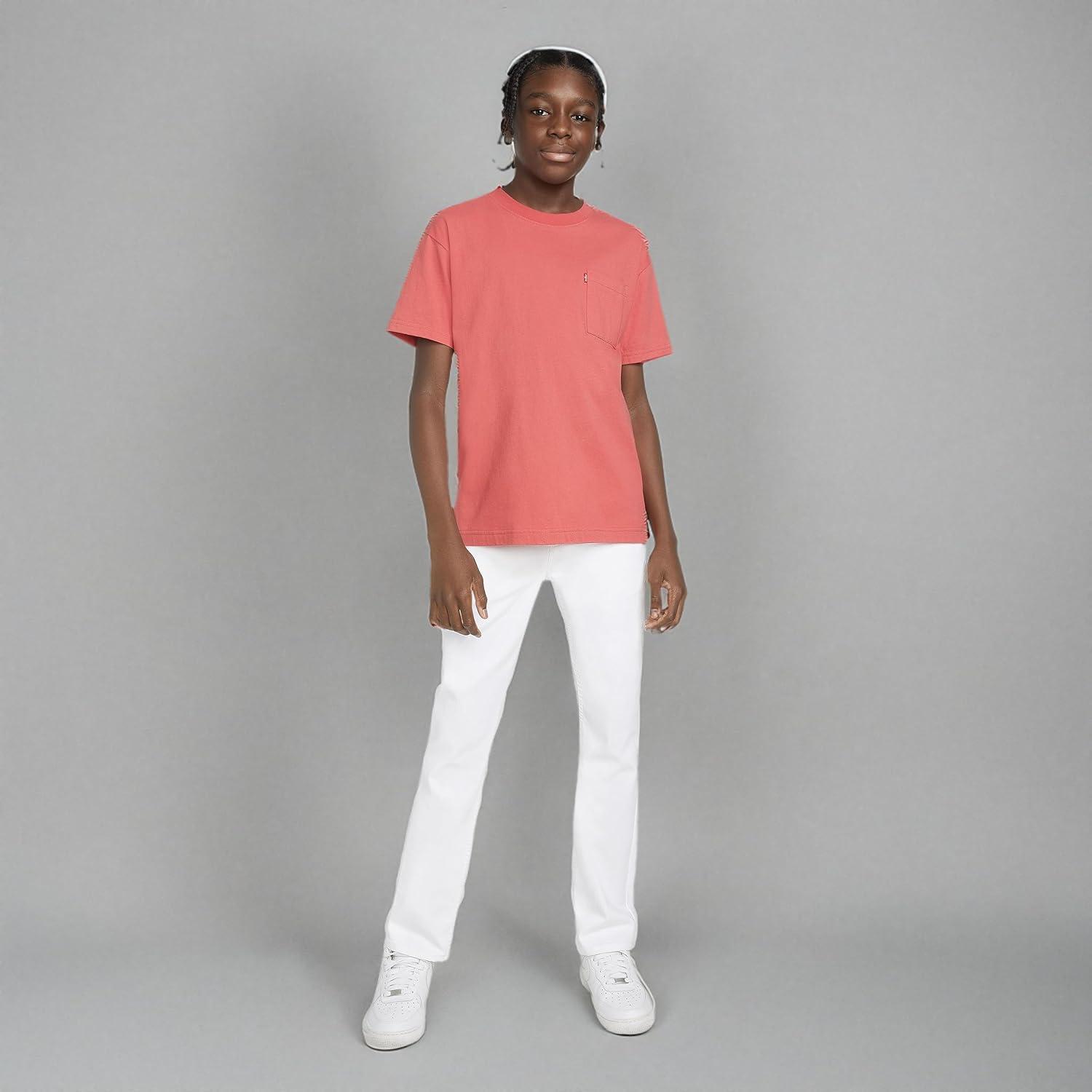 imageLevis Boys 511 Slim Fit Performance JeansWhite