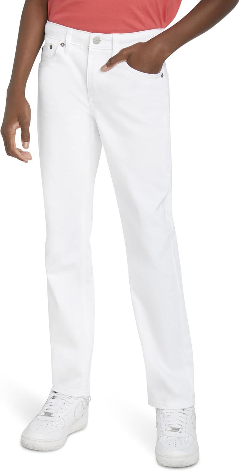 imageLevis Boys 511 Slim Fit Performance JeansWhite
