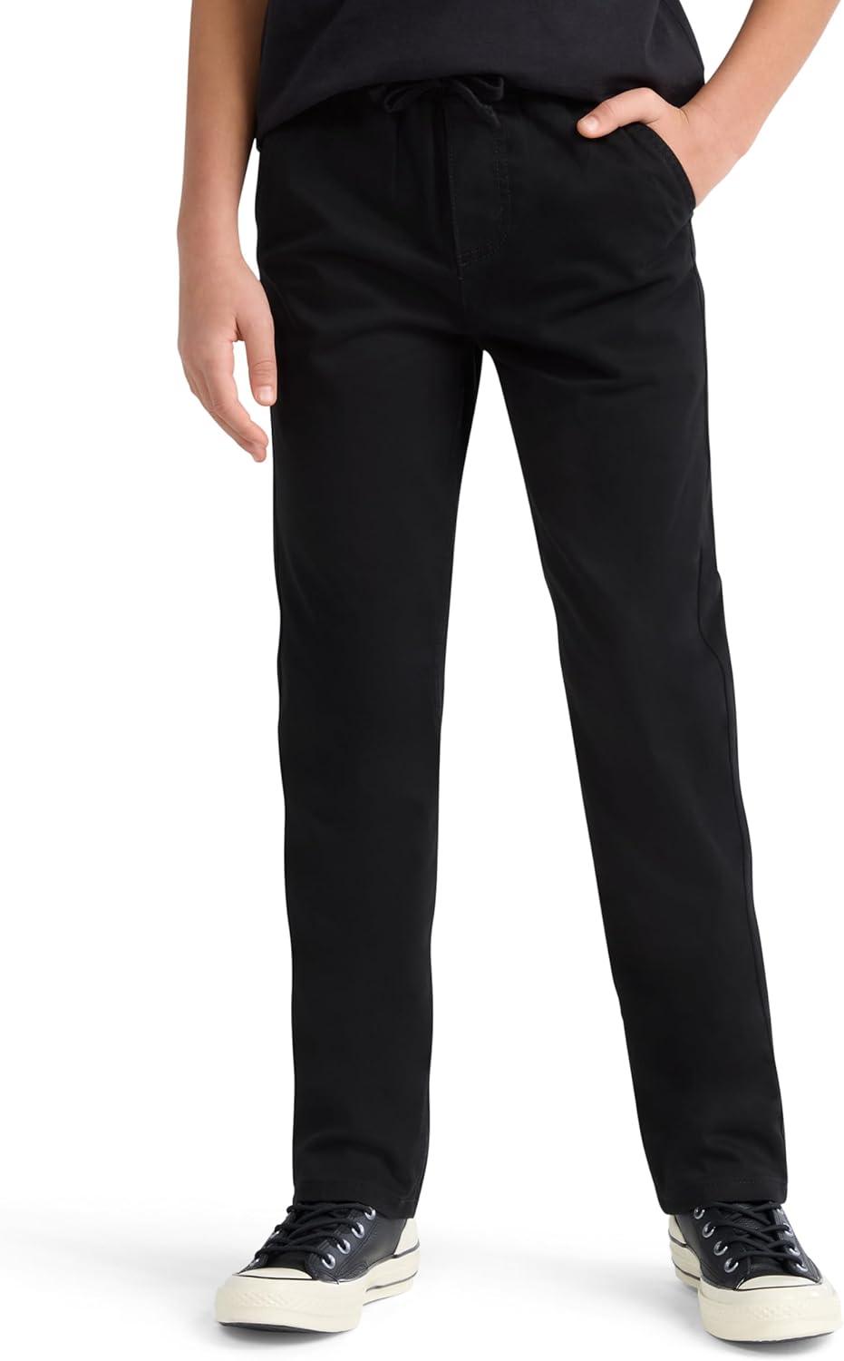 imageLevis Boys 511 Slim Fit Pull on Uniform PantsBlack