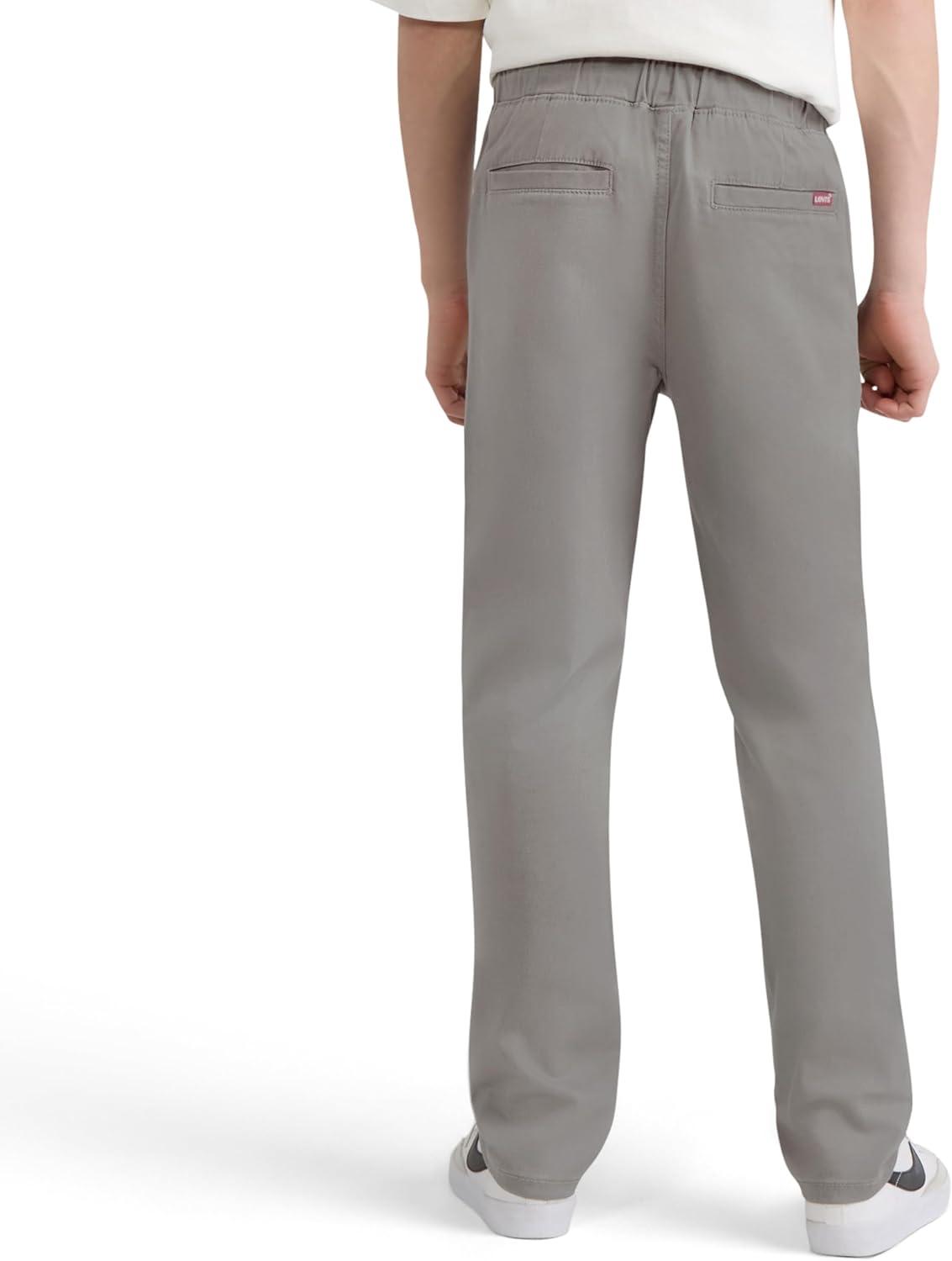 imageLevis Boys 511 Slim Fit Pull on Uniform PantsDark Gull Grey