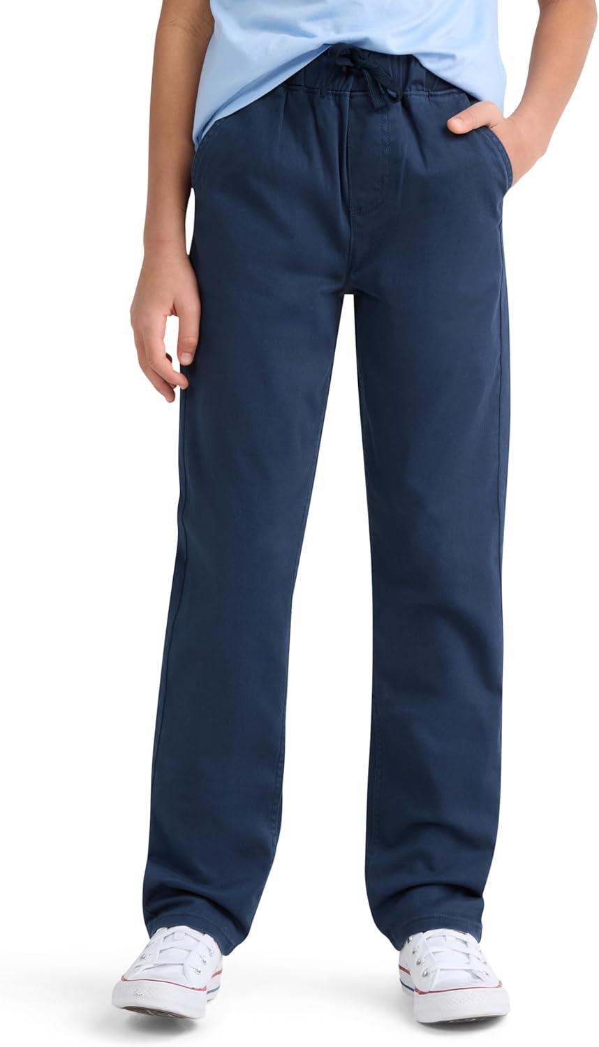 imageLevis Boys 511 Slim Fit Pull on Uniform PantsDress Blues
