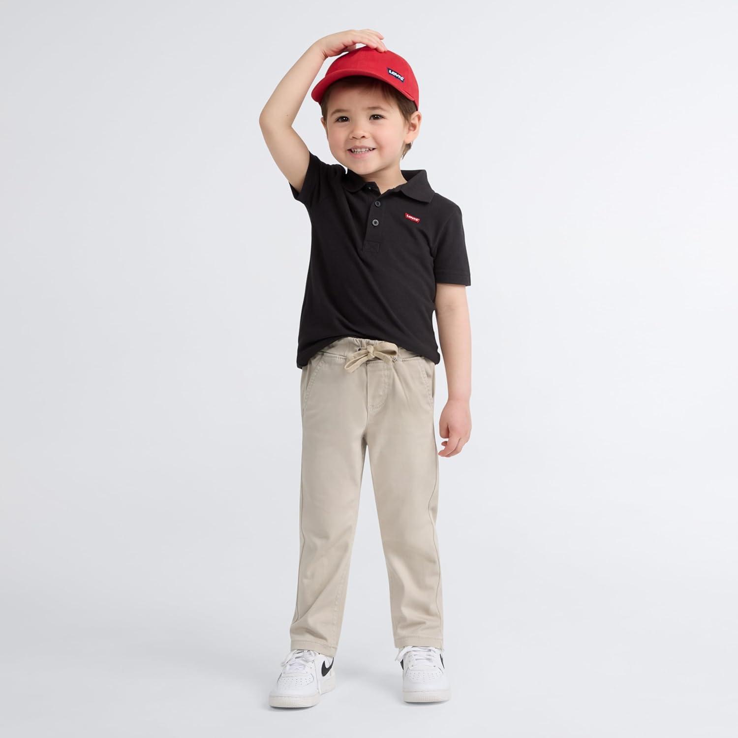 imageLevis Boys 511 Slim Fit Pull on Uniform PantsPlaza Taupe