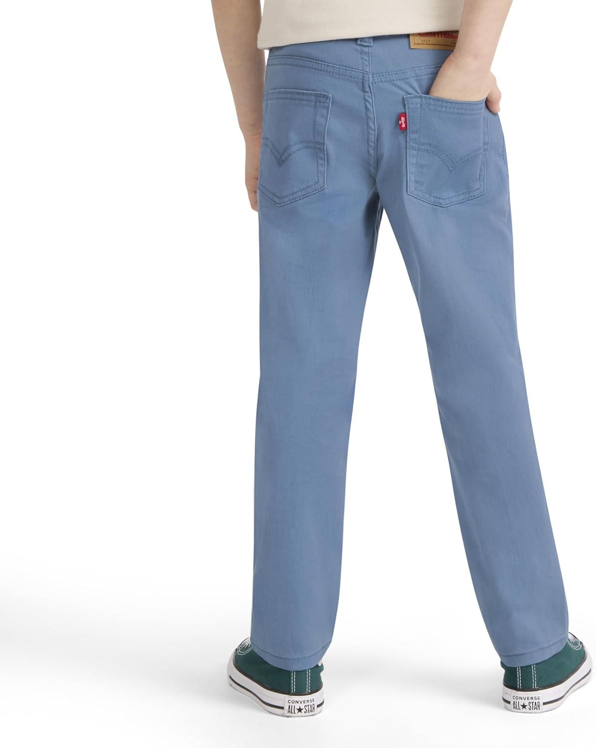 imageLevis Boys 511 Slim Fit Uniform PantsCoronet Blue