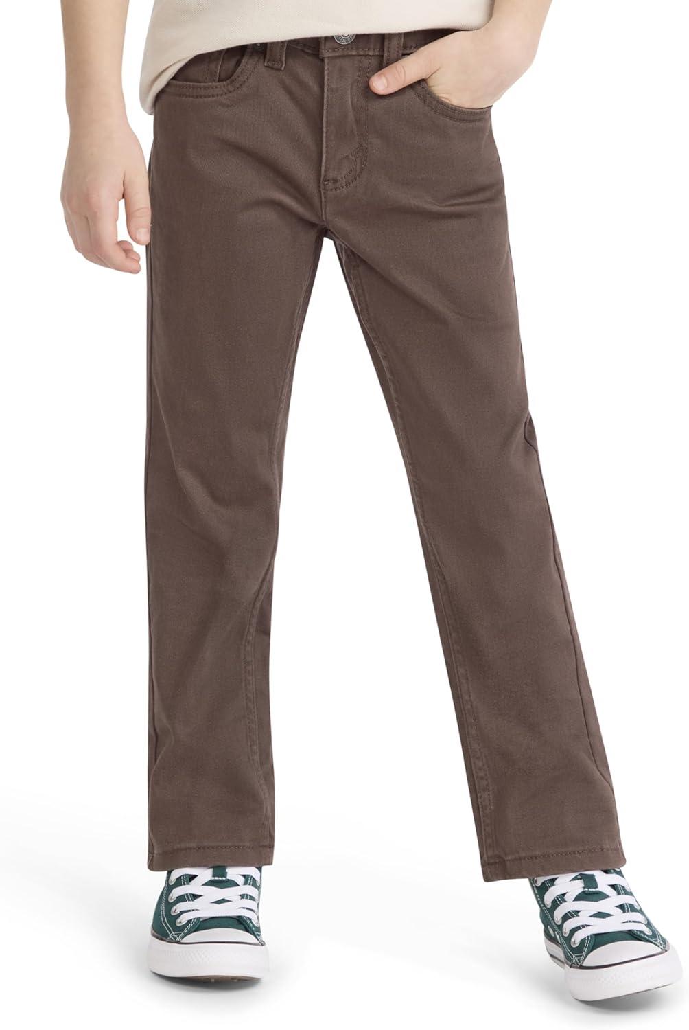 imageLevis Boys 511 Slim Fit Uniform PantsHot Chocolate