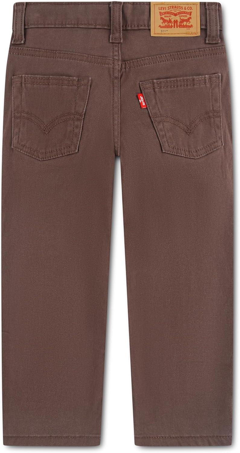 imageLevis Boys 511 Slim Fit Uniform PantsHot Chocolate