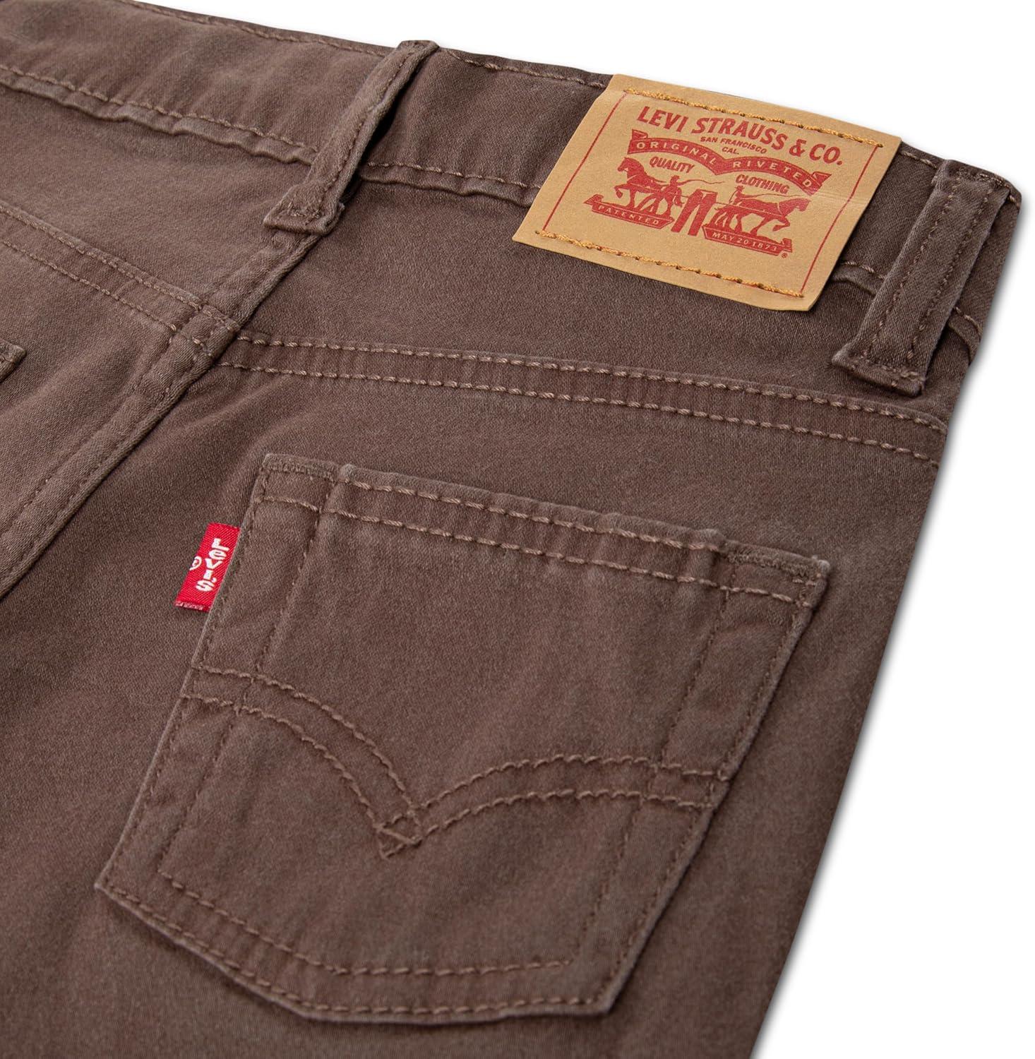 imageLevis Boys 511 Slim Fit Uniform PantsHot Chocolate