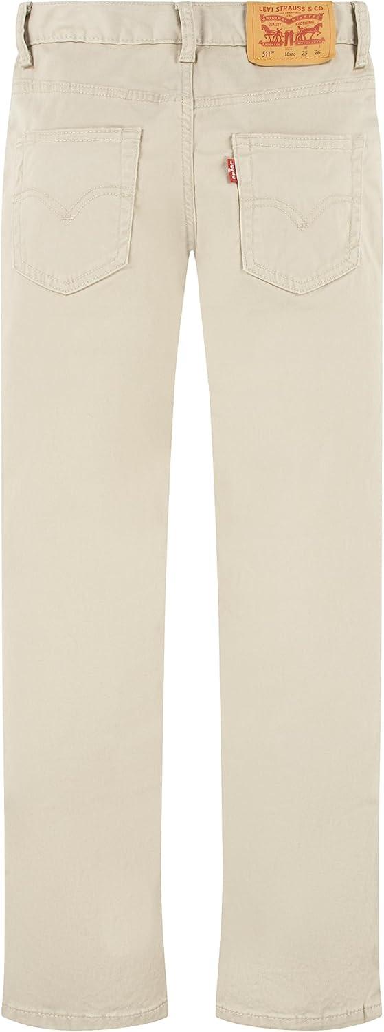 imageLevis Boys 511 Slim Fit Uniform PantsPlaza Taupe
