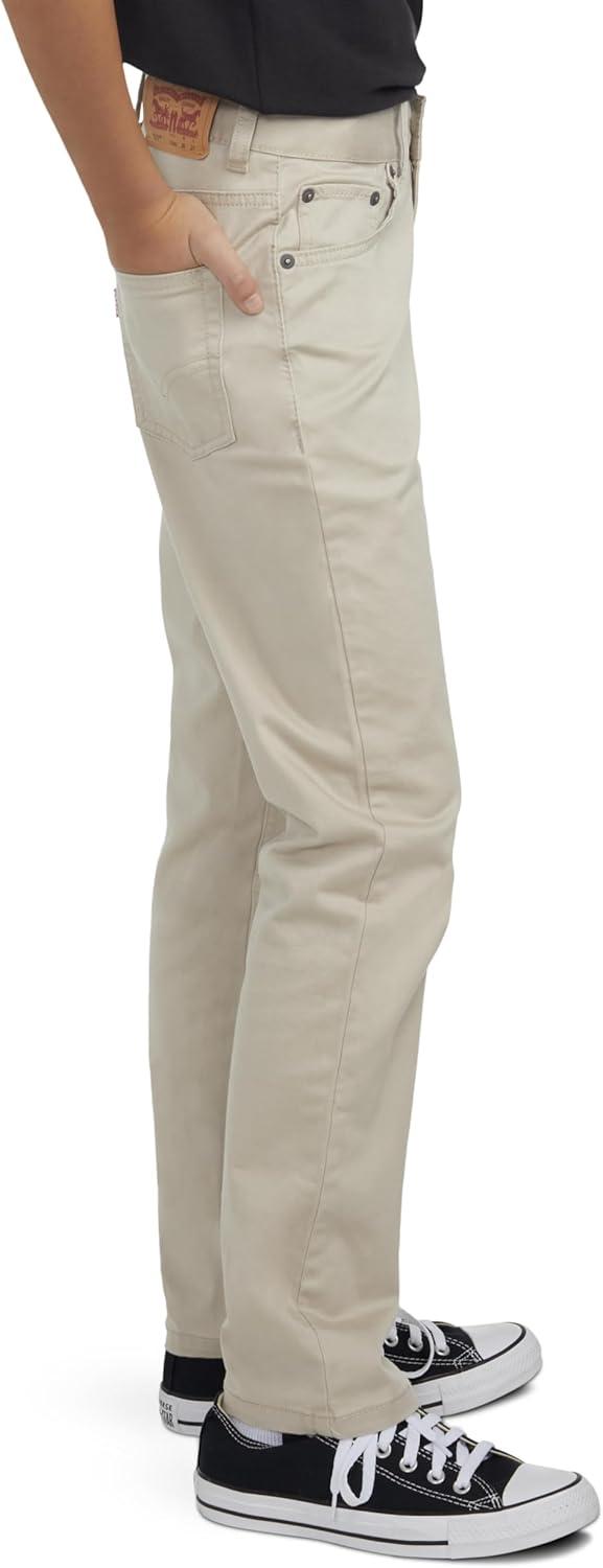 imageLevis Boys 511 Slim Fit Uniform PantsPlaza Taupe