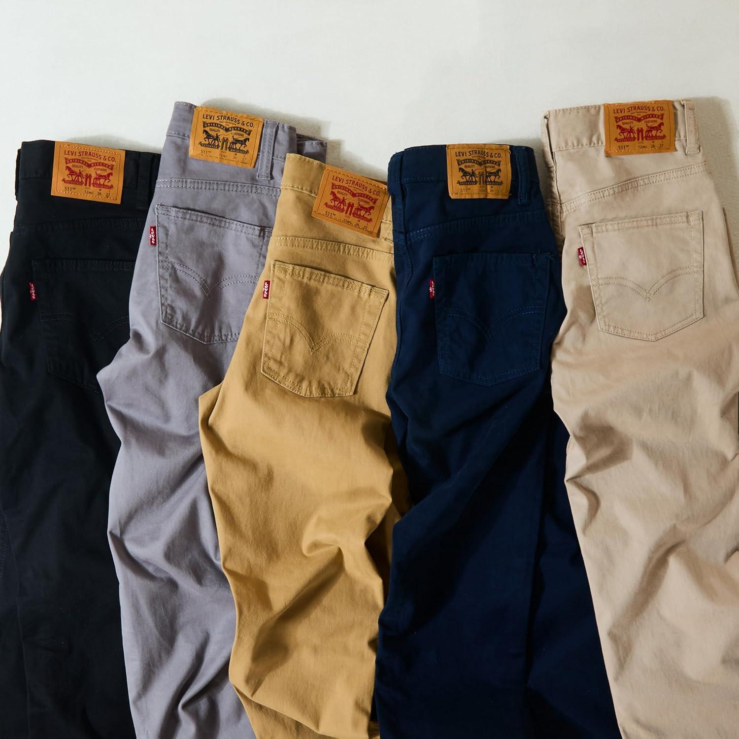 imageLevis Boys 511 Slim Fit Uniform PantsPlaza Taupe