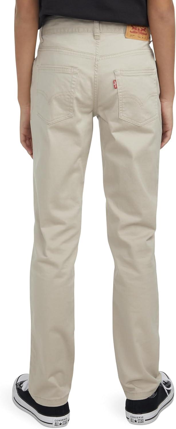 imageLevis Boys 511 Slim Fit Uniform PantsPlaza Taupe